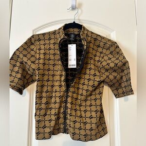 Urban Outfitters new with tags cropped zip up top